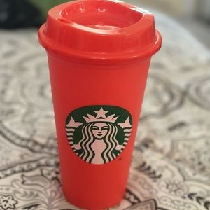 New Never used Starbucks Hot cup w/color changing lid